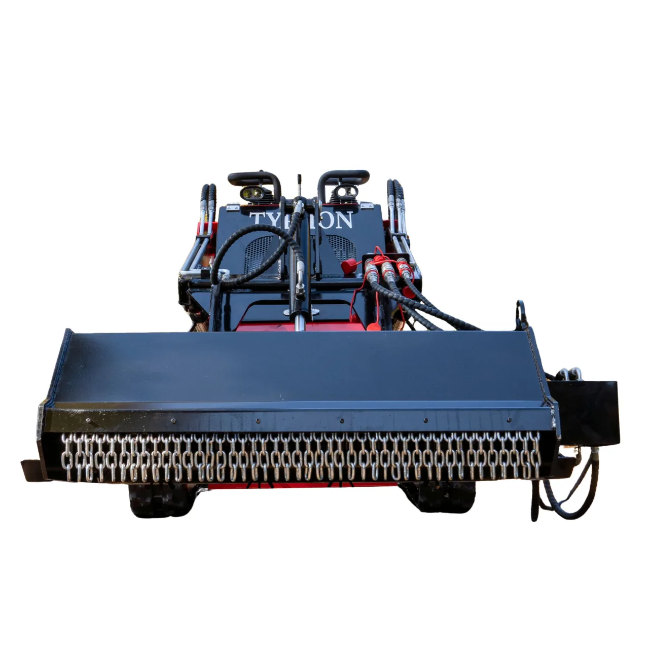 1450mm Heavy Duty Flail Mower Attachment 19 Teeth for TYPHON Mini Skid Steer