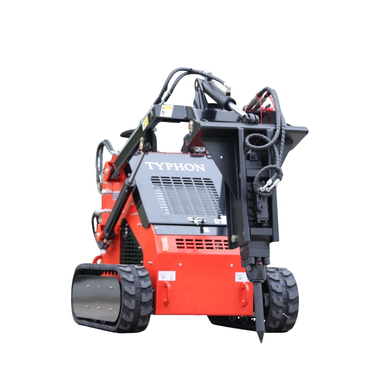Skid Steer Loader Hydraulic Hammer Concrete Breaker Attachment USA