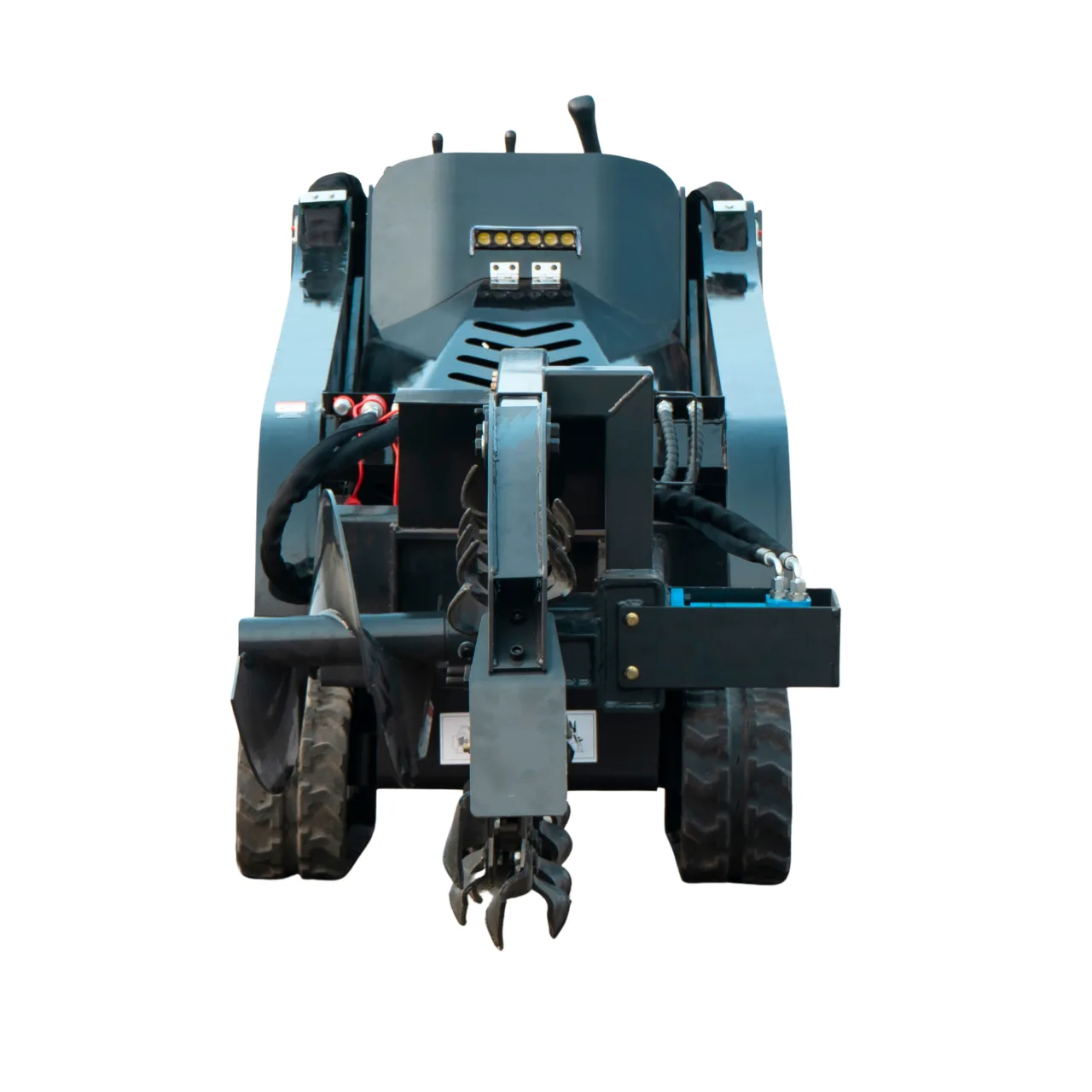 800mm Hydraulic Chain Trencher Attachment for TYPHON STOMP X1300 & STOMP 509 Mini Skid Steers