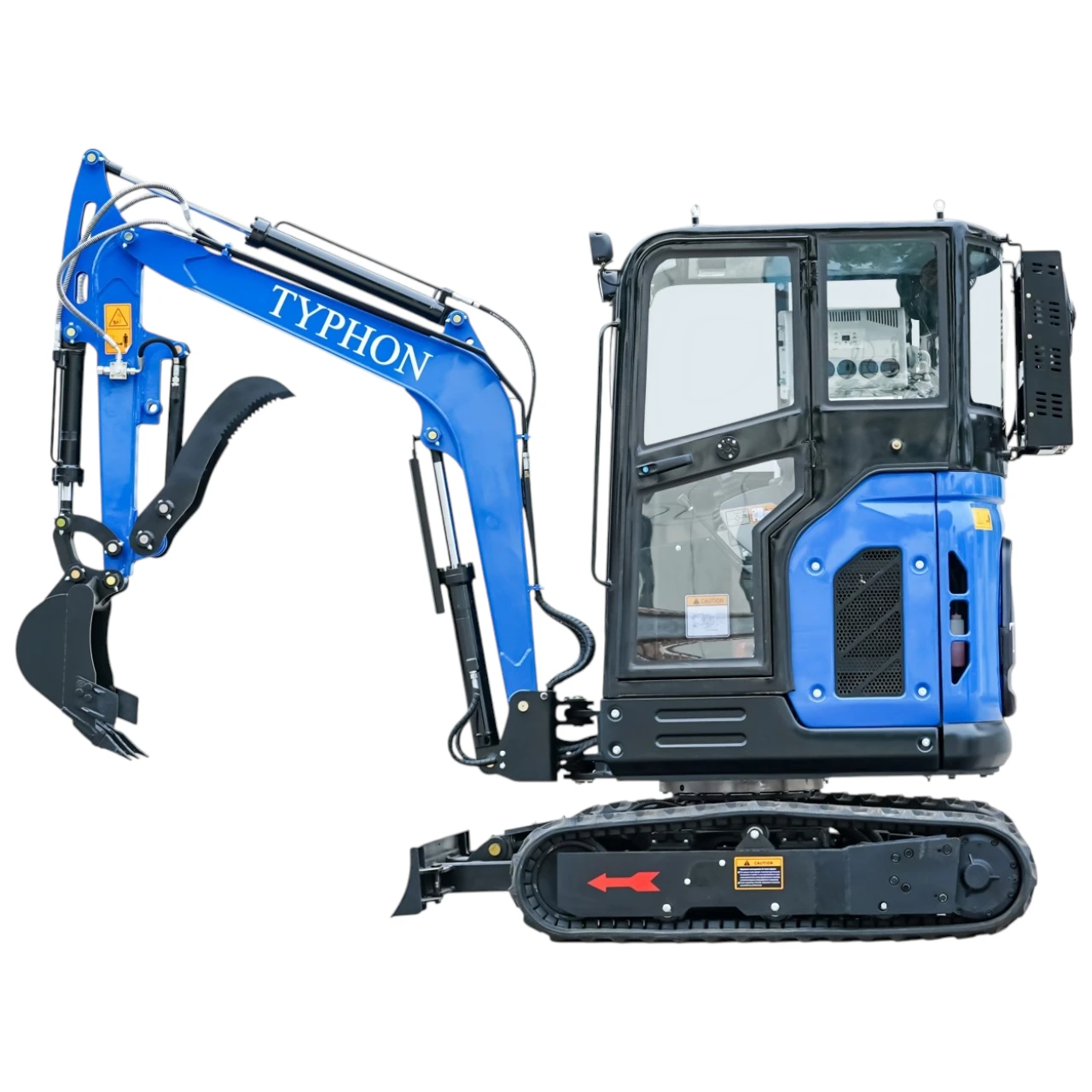 TYPHON TERROR X2 Mini Excavator 2.7 Ton EPA Diesel Kubota V1505 Engine USA