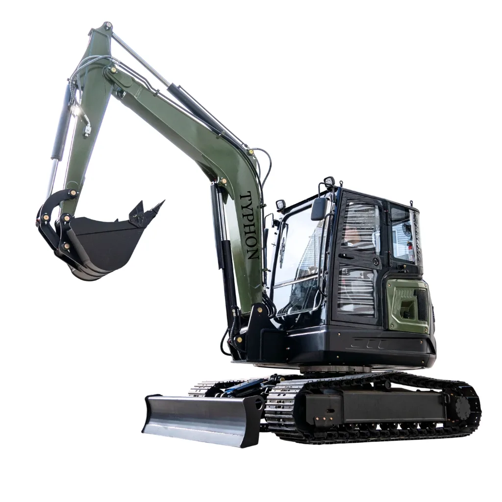 TYPHON TERROR LXV 6.6 Ton Excavator Kubota V2607 56.9HP AC/Heater Cabin Boom Swing