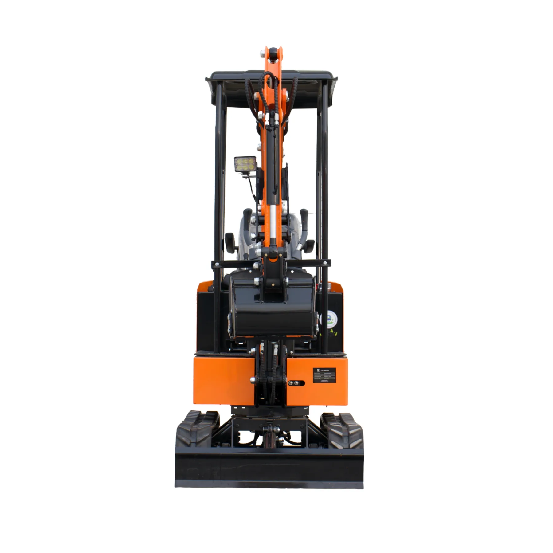 Typhon Tyrant X 1 Ton Mini Excavator with 13.5HP Briggs & Stratton Engine, Hydraulic Oil Cooler & Thumb Clip