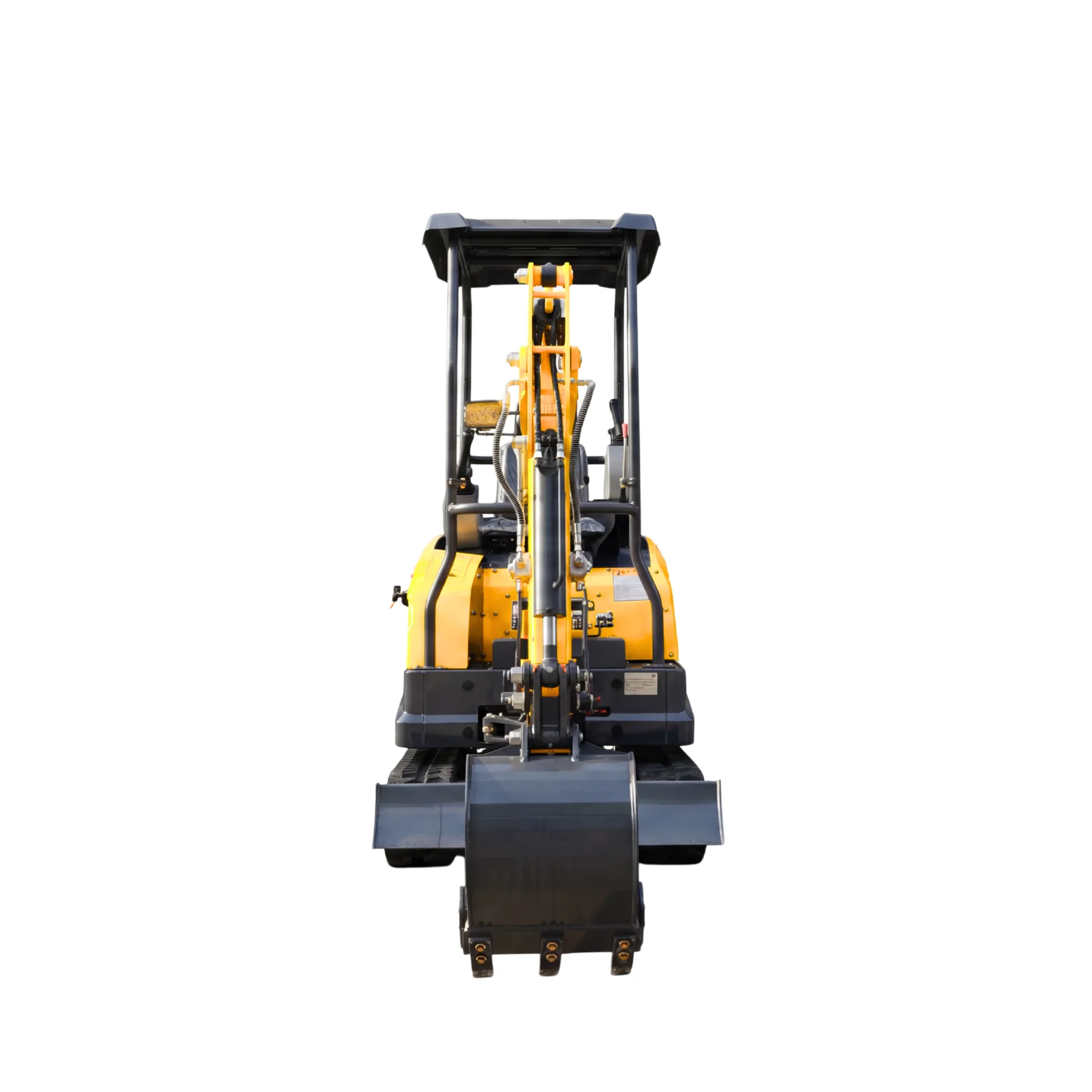 TYPHON TERROR XVII PRO 3800 lb Mini Excavator, Kubota D902 Diesel, Hydraulic Thumb, Pilot Controls, 14kN Dig Force