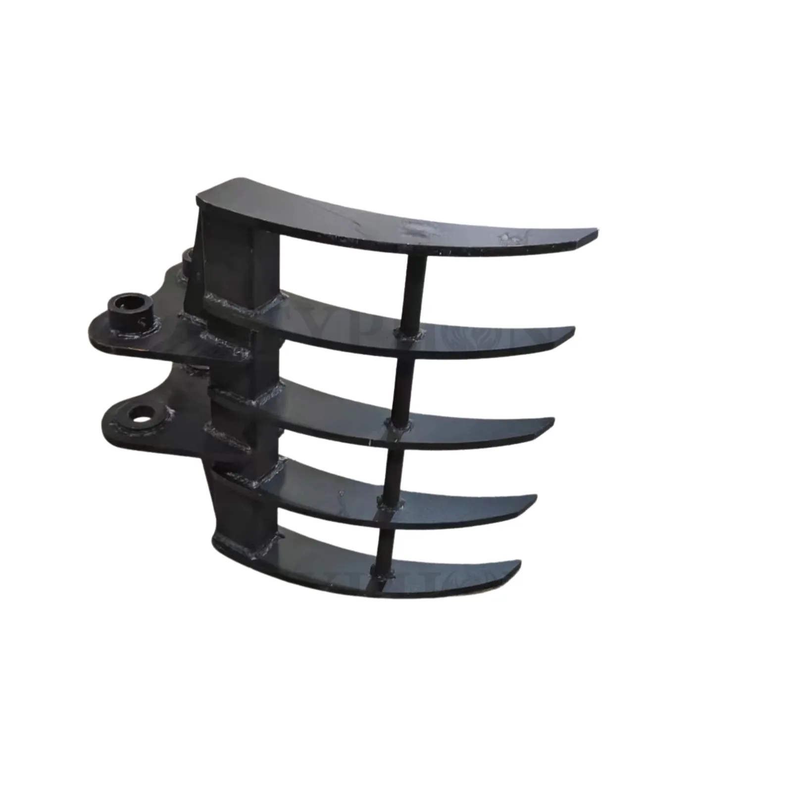 Mini Excavator Attachment Rake 22" Wide TYPHON Attachments For 2-3.5 ton Diggers For TERROR X2 PRO