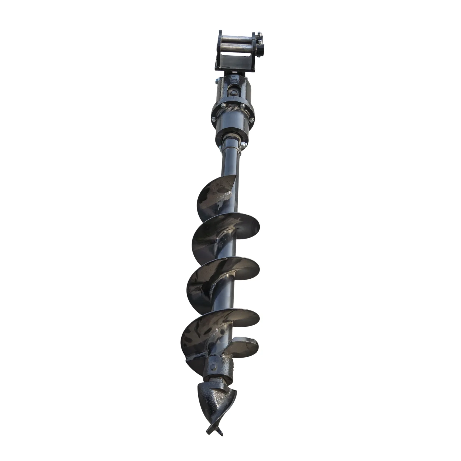 Auger Attachment 7.9in Auger Bit Earth Drilling USA for TERROR XXV and other 2.1-3 Ton Mini Excavators