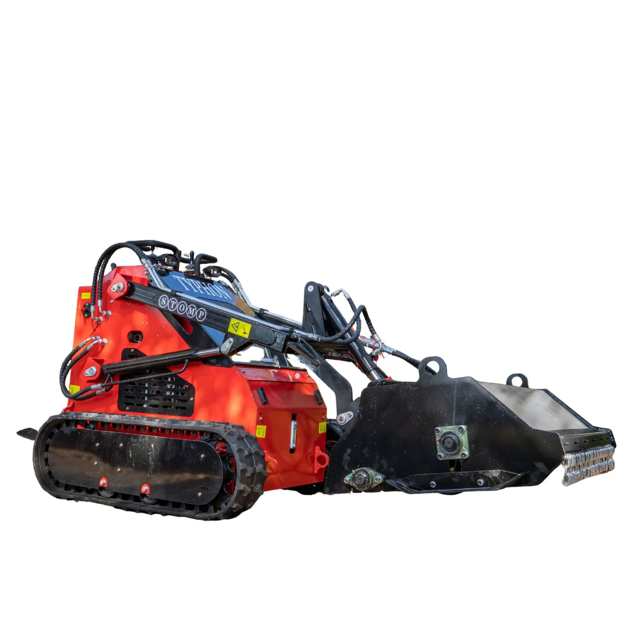 1450mm Heavy Duty Flail Mower Attachment 19 Teeth for TYPHON Mini Skid Steer