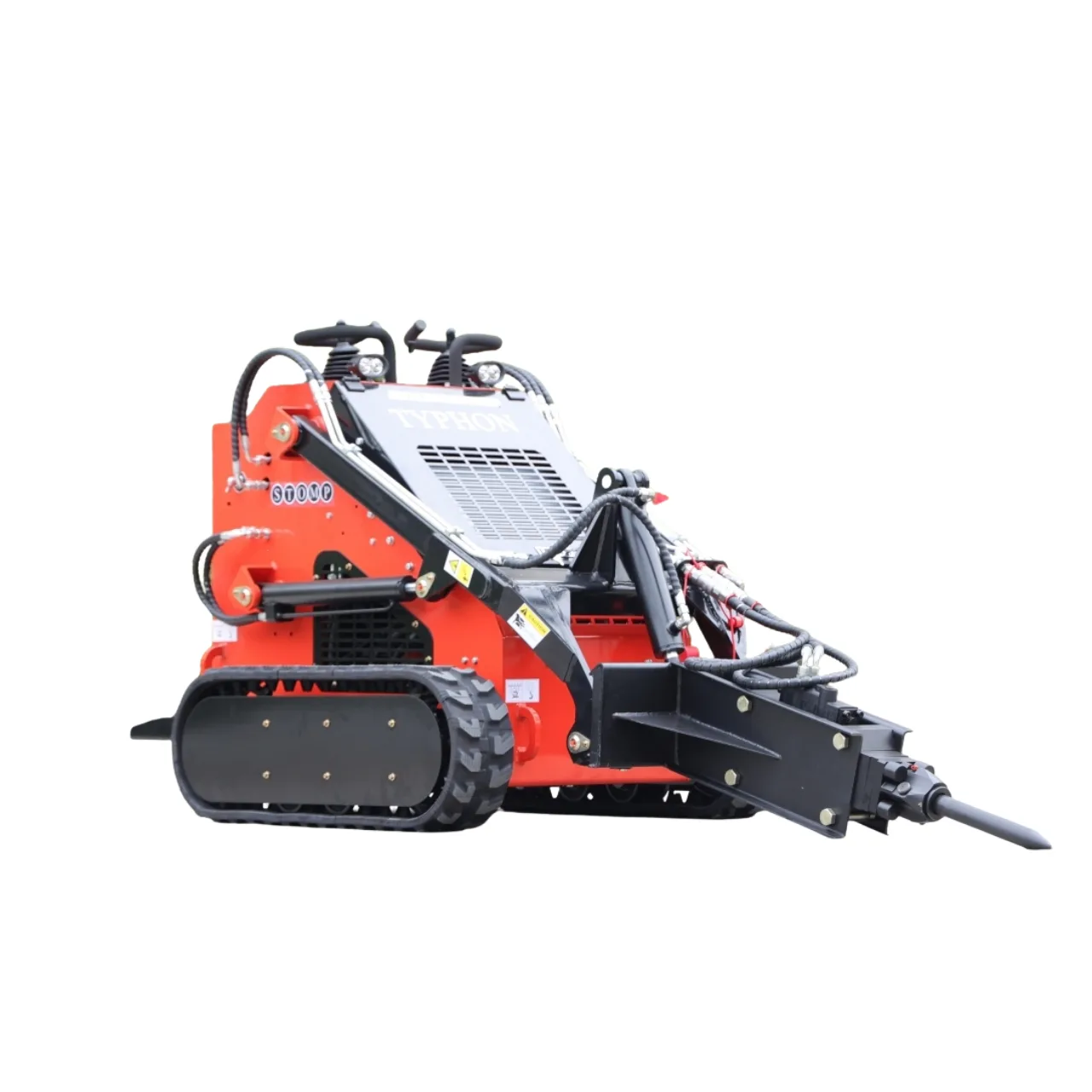 Skid Steer Loader Hydraulic Hammer Concrete Breaker Attachment USA
