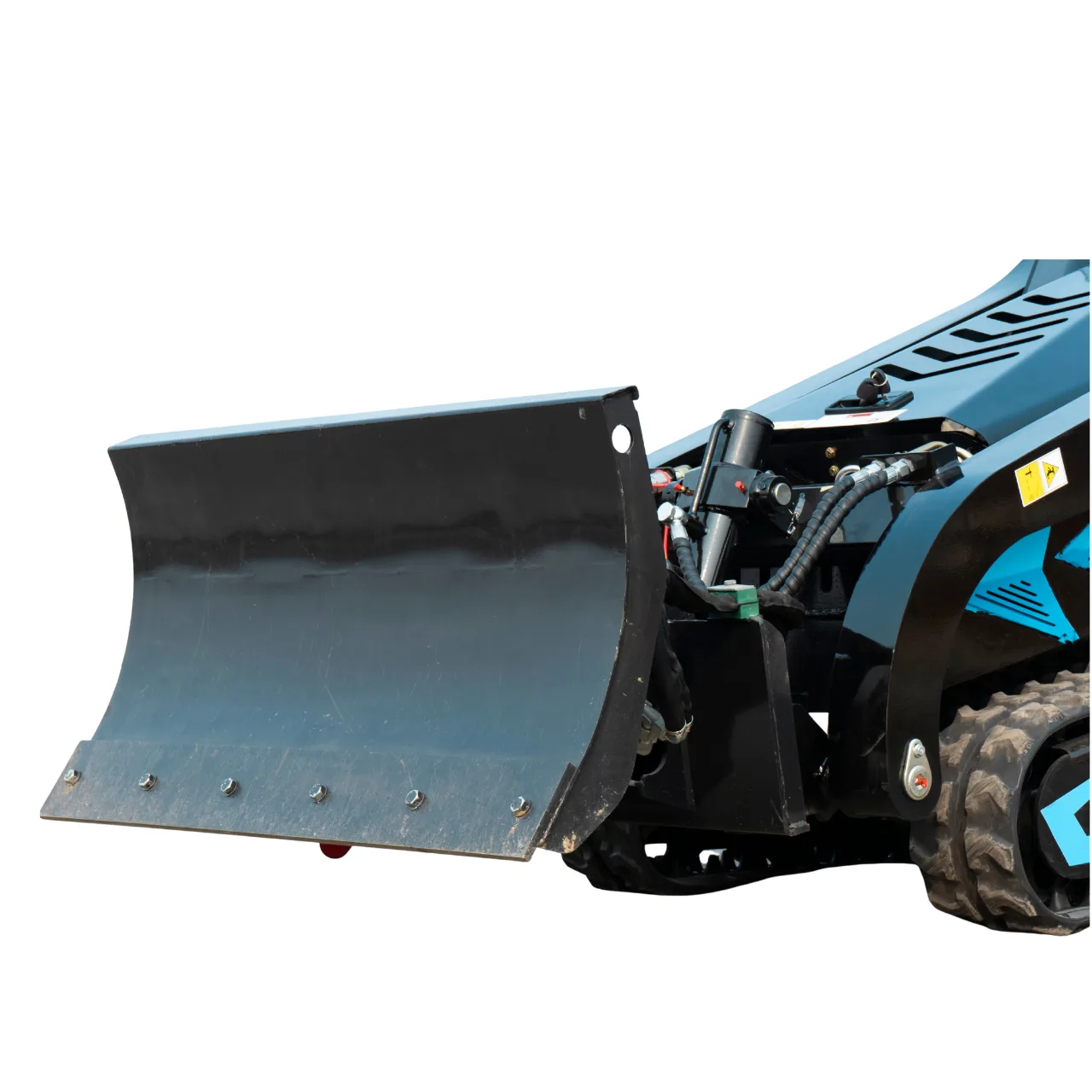 Hydraulic Angle Dozer Blade 30° for TYPHON STOMP X1300 & STOMP 509 Mini Skid Steers – Heavy-Duty Grading & Snow Attachment