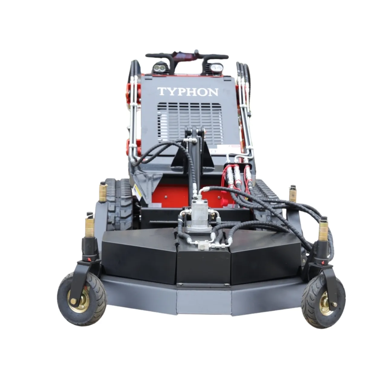 Skid Steer Loader Lawn Mower Attachment USA