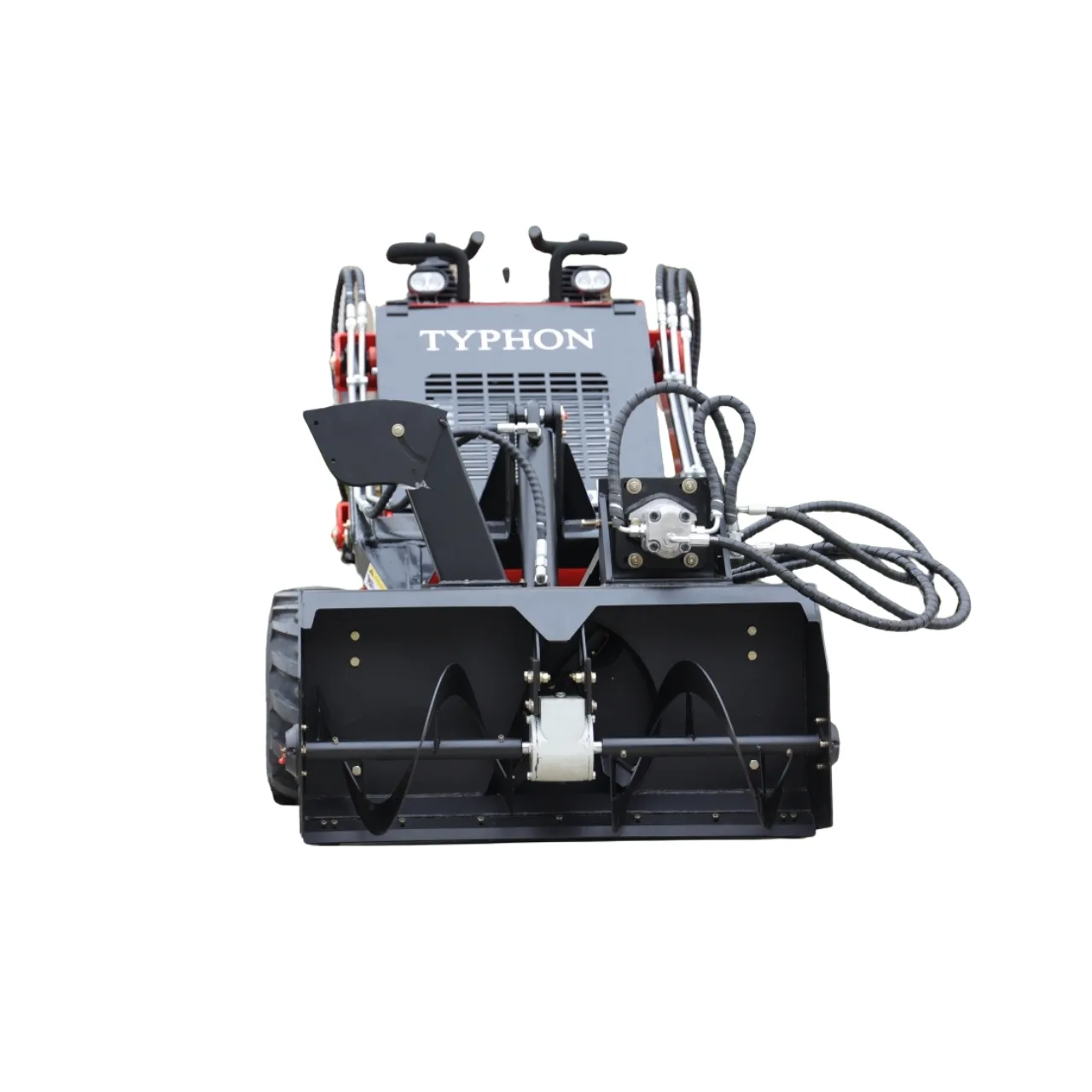 TYPHON Skid Steer Loader Snow Blower Attachment USA