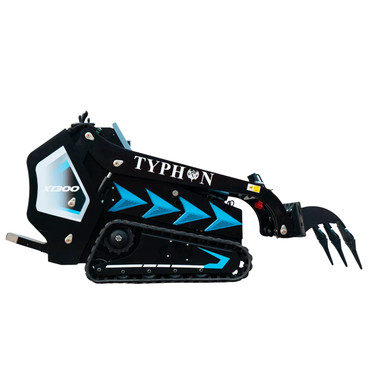NEW TYPHON STOMP X1300 & STOMP 509 Mini Skid Steer Ripper Attachment 3 Tooth