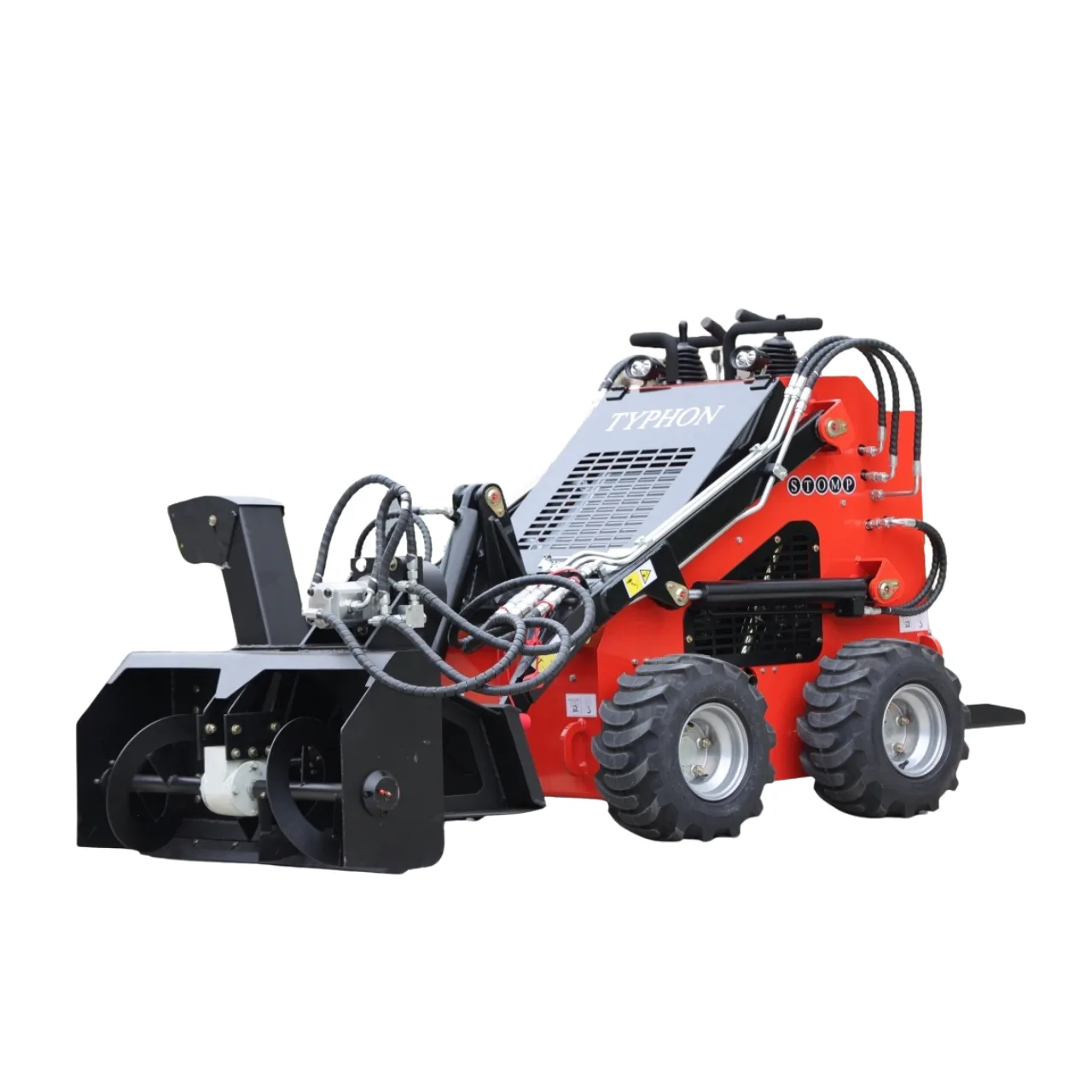 TYPHON Skid Steer Loader Snow Blower Attachment USA