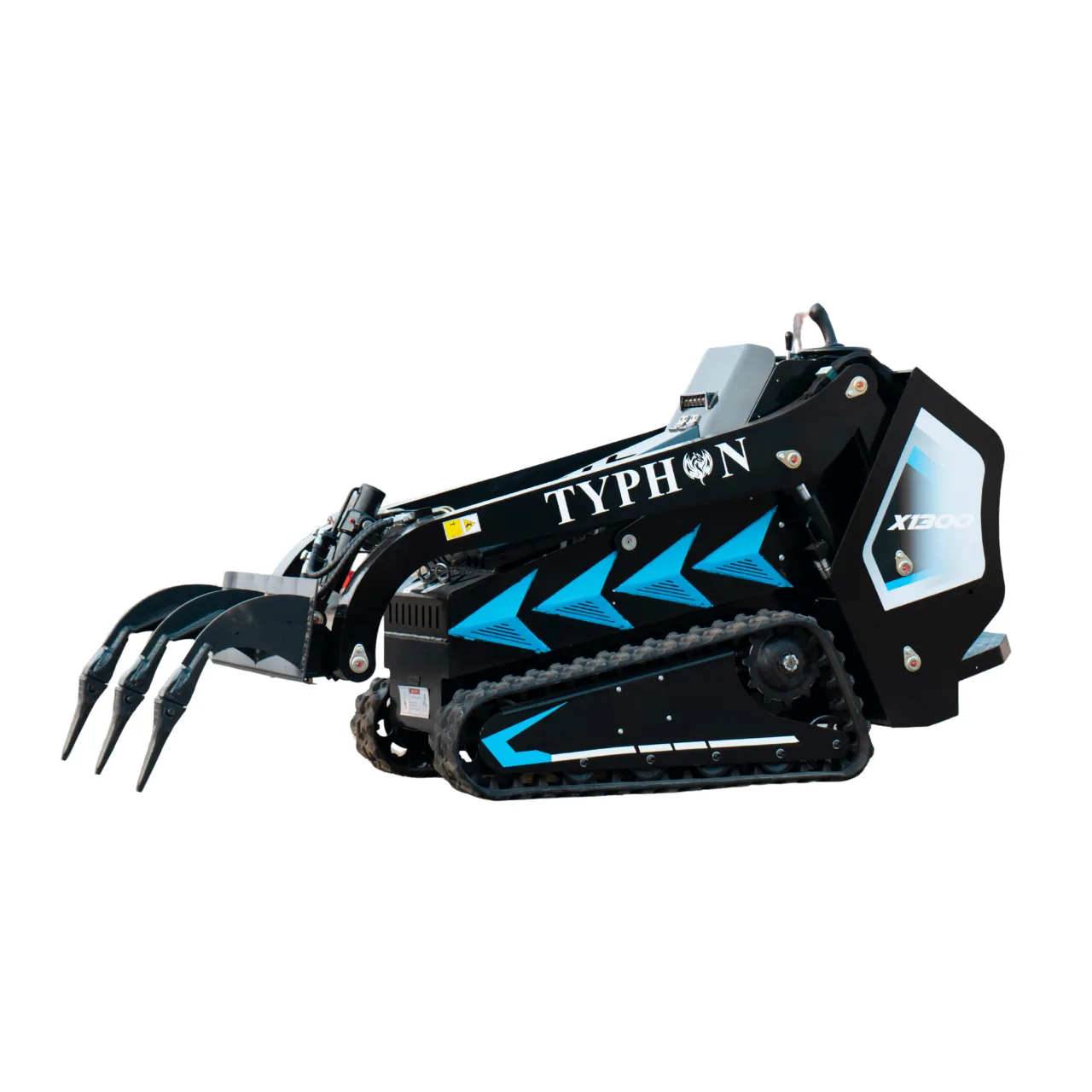 NEW TYPHON STOMP X1300 & STOMP 509 Mini Skid Steer Ripper Attachment 3 Tooth