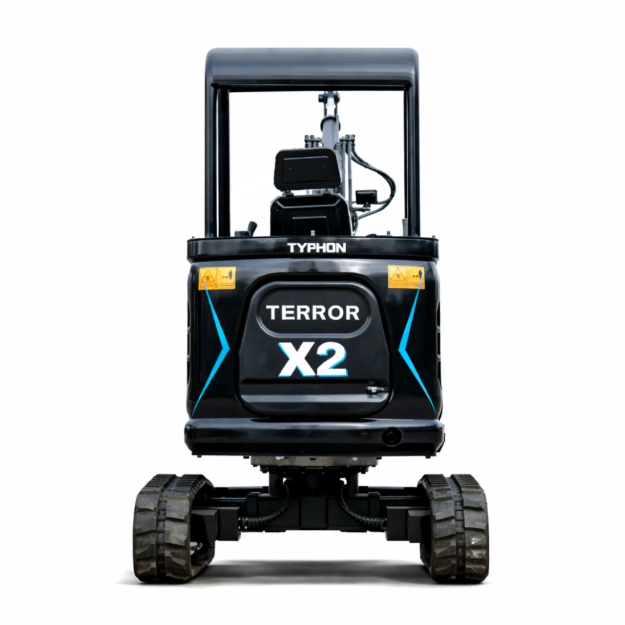 TYPHON TERROR X2 Max Canopy Mini Excavator Powerful 2.5 Ton Compact Machine with Yanmar Engine Advanced Hydraulic System