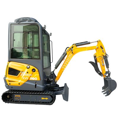 5874781804.jpg TYPHON TERROR XVII PRO Prestige Edition Mini Excavator 4000LB Kubota D902 Diesel, Enclosed Cab… – main product image