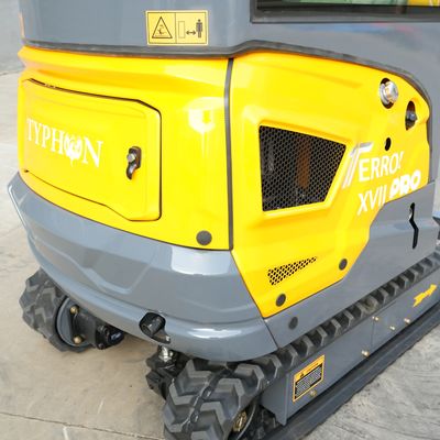 TYPHON TERROR XVII PRO Prestige Edition Mini Excavator 4000LB Kubota D902 Diesel, Enclosed Cab… – product detail image 25