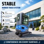TYPHON TERROR XVII PRO Prestige Edition – Enclosed Mini Excavator with AC, Heater & Ergonomic… – product detail image 6