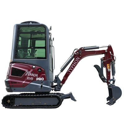 TYPHON TERROR XVII PRO Prestige Edition 4000 lb Enclosed Mini Excavator with Kubota Power &… – product detail image 16