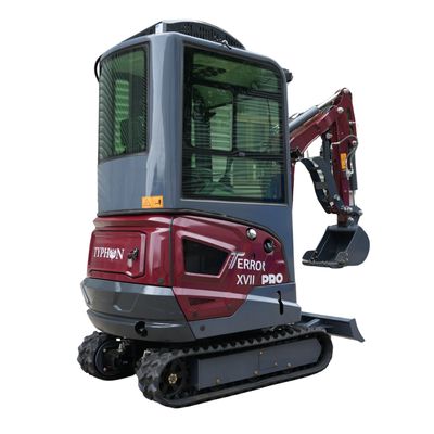 TYPHON TERROR XVII PRO Prestige Edition 4000 lb Enclosed Mini Excavator with Kubota Power &… – product detail image 17