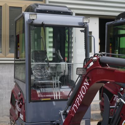 TYPHON TERROR XVII PRO Prestige Edition 4000 lb Enclosed Mini Excavator with Kubota Power &… – product detail image 21
