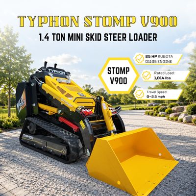 Brand New TYPHON STOMP V900 1.4-Ton Compact Track Loader with 25HP Kubota Diesel Engine 1,102 lb… – product detail image 9