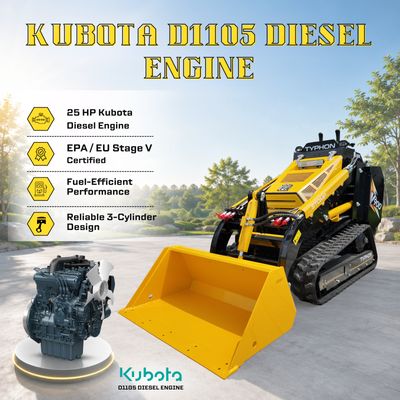 Brand New TYPHON STOMP V900 1.4-Ton Compact Track Loader with 25HP Kubota Diesel Engine 1,102 lb… – product detail image 4