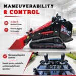 Brand New TYPHON STOMP V900 1.4 Ton Mini Track Loader Featuring Dual Auxiliary Hydraulics & Kubota… – product detail image 5