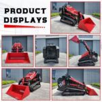 Brand New TYPHON STOMP V900 1.4 Ton Mini Track Loader Featuring Dual Auxiliary Hydraulics & Kubota… – product detail image 10
