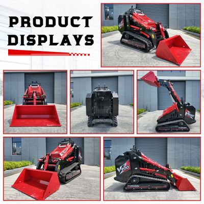 Brand New TYPHON STOMP V900 1.4 Ton Mini Track Loader Featuring Dual Auxiliary Hydraulics & Kubota… – product detail image 10