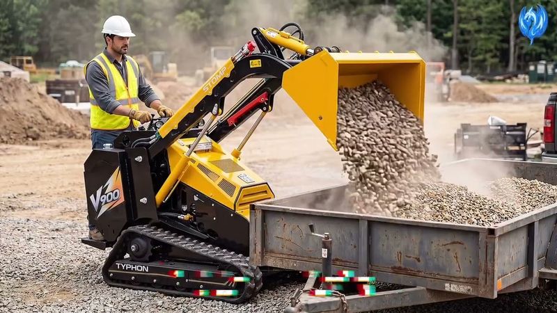 Brand New TYPHON STOMP V900 1.4-Ton Compact Track Loader with 25HP Kubota Diesel Engine 1,102 lb… – product detail image 40